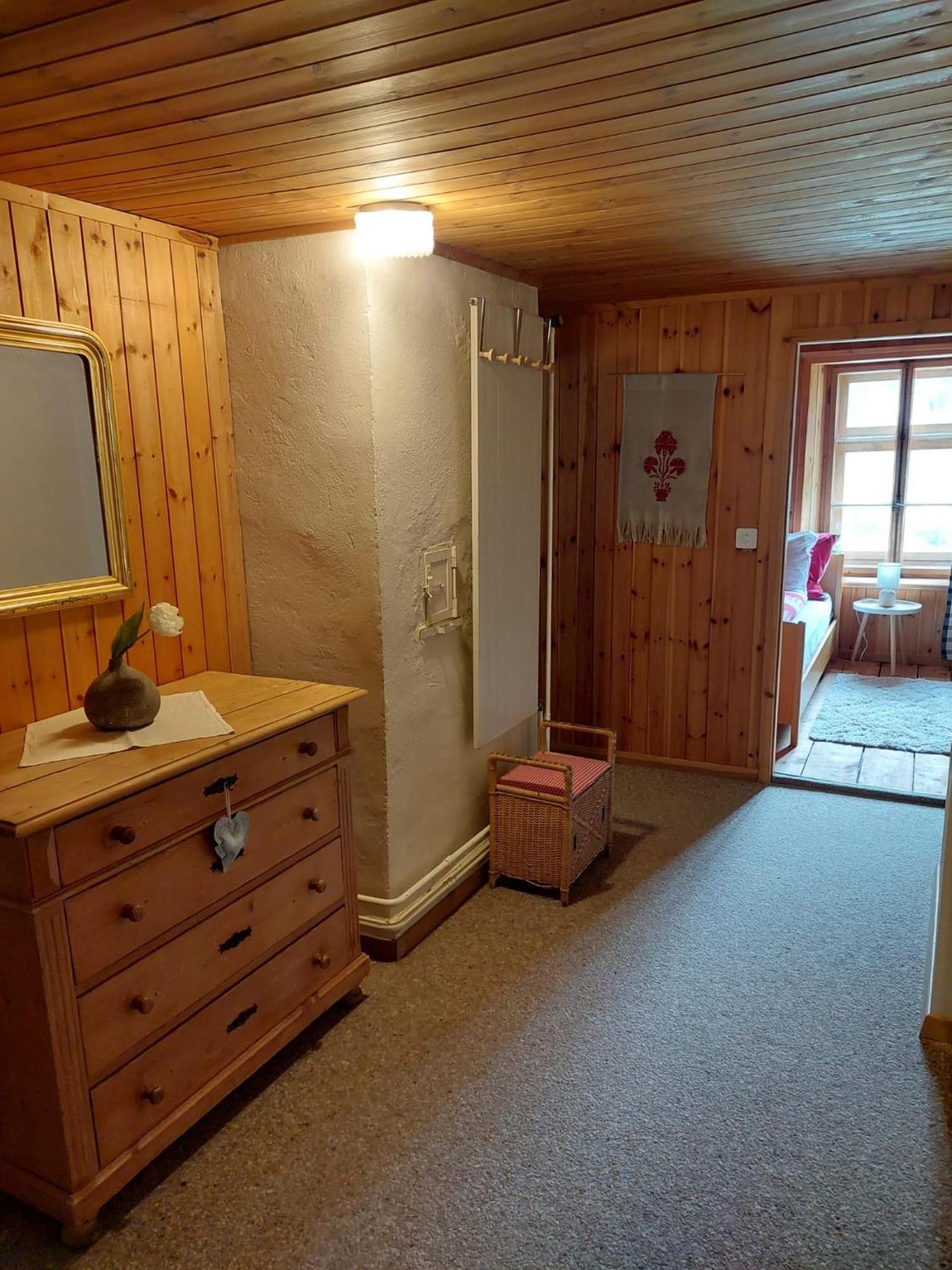 Haus La Punt, Savognin Daire Rona Oda fotoğraf