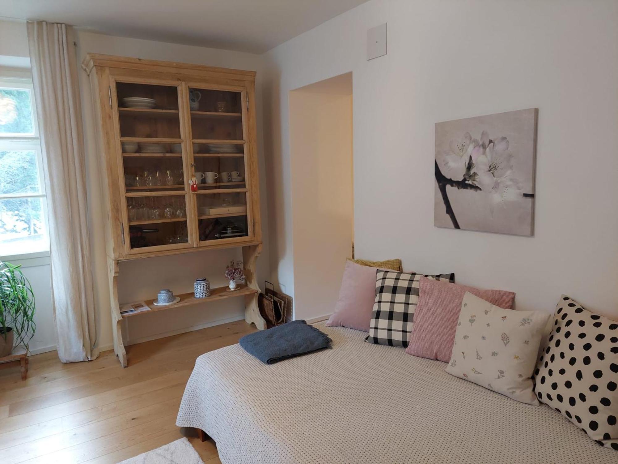 Haus La Punt, Savognin Daire Rona Oda fotoğraf